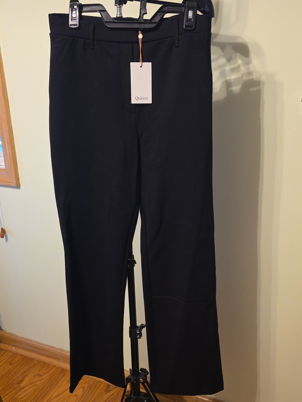 Quince Ultra Stretch Ponte Bootcut Pants